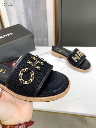 Chanel Slipper Women Shoes 0044（2021）