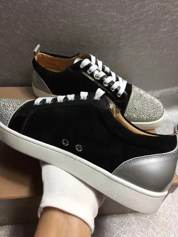 Super High End Christian Louboutin Flat Sneaker Low Top(With Receipt) - 0009