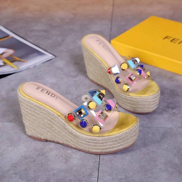Fendi Slipper Women Shoes 0035