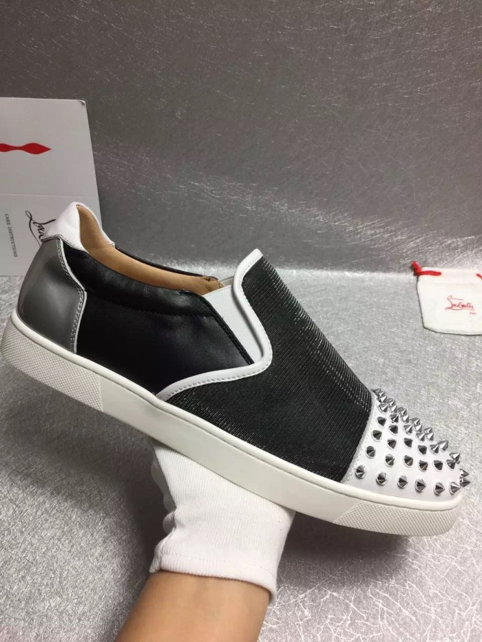 Super High End Christian Louboutin Flat Sneaker Low Top(With Receipt) - 0123