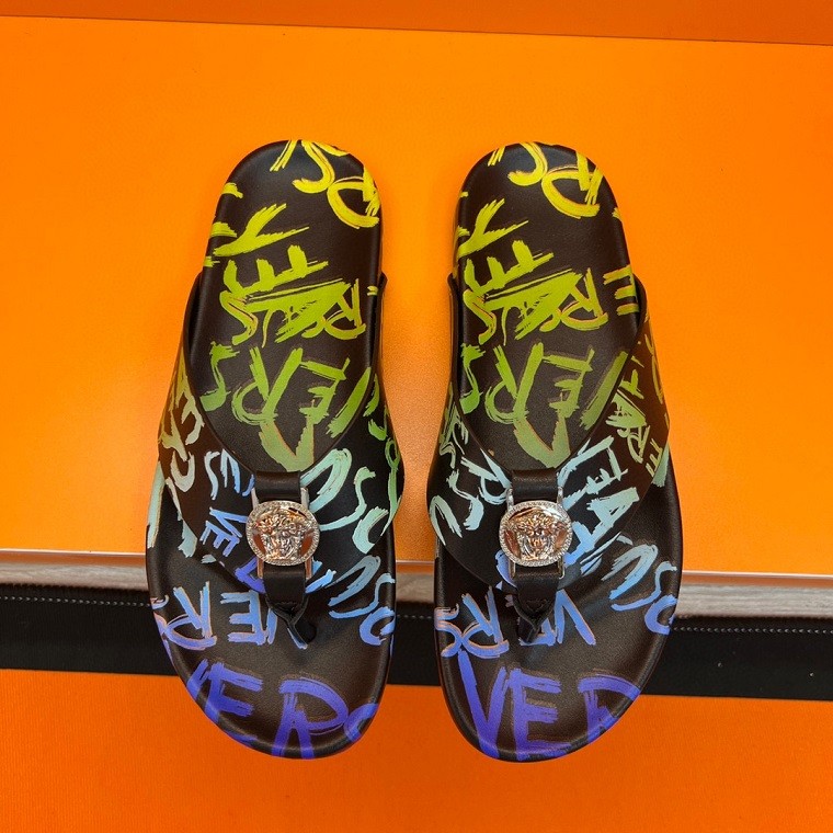 Versace Slippers Men Shoes 0019（2022）