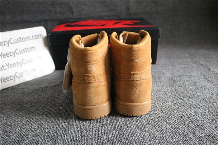 Authentic Air Jordan 1  Wheat