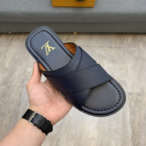 LV Slipper men Shoes 0061（2021）