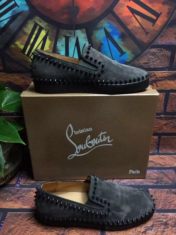 Super High End Christian Louboutin Flat Sneaker Low Top(With Receipt) - 0092