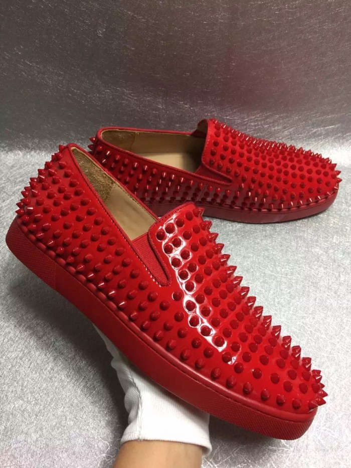 Super High End Christian Louboutin Flat Sneaker Low Top(With Receipt) - 0112