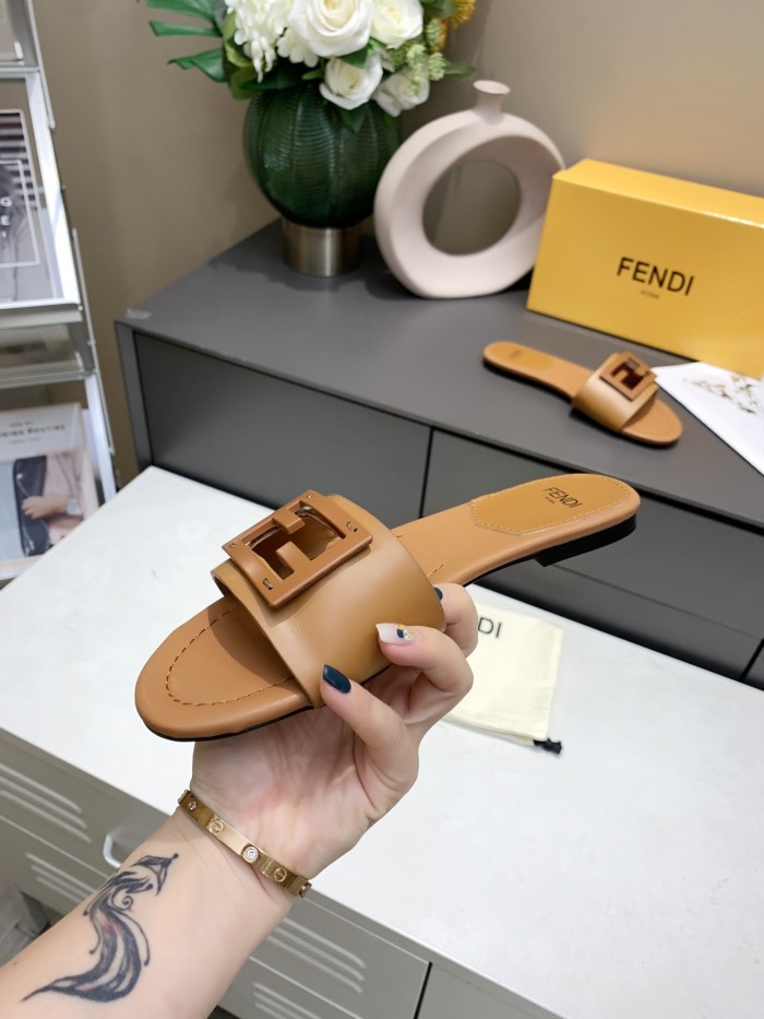 Fendi Slippers Women Shoes 0031（2021）