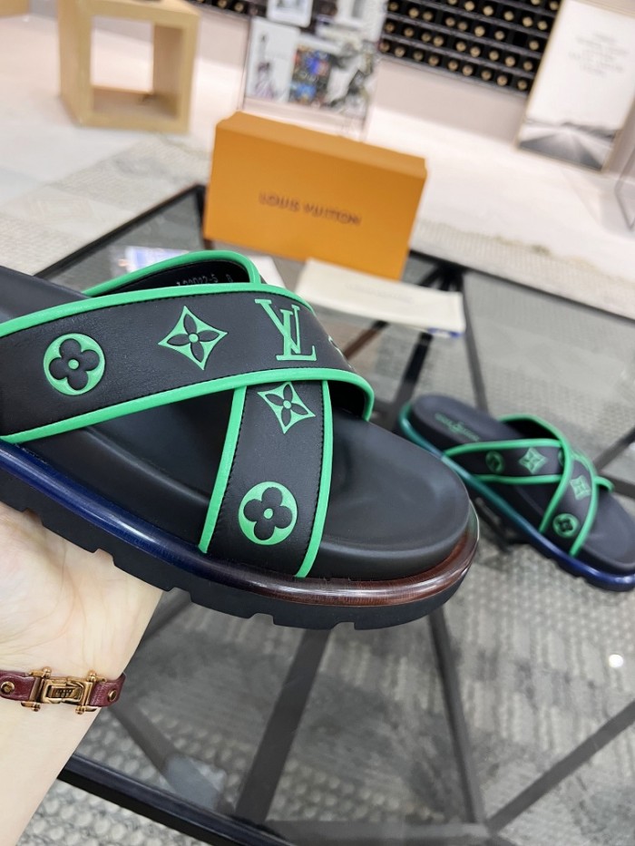 LV Slipper Men Shoes 0046（2022）