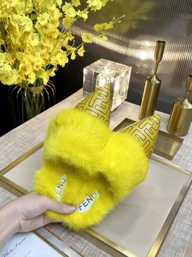 Fendi Hairy slippers 004 (2021)