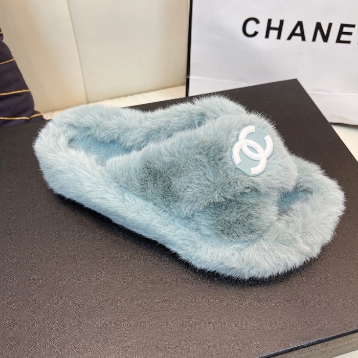 Chanel Hairy slippers 001 (2022)