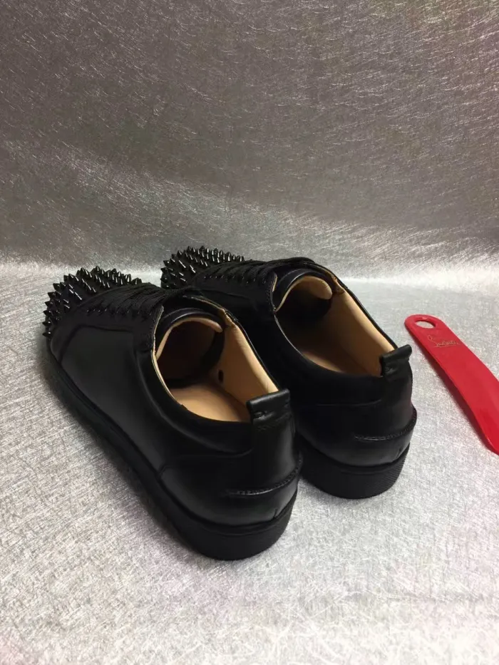 Super High End Christian Louboutin Flat Sneaker Low Top(With Receipt) - 0040