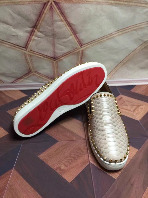 Super High End Christian Louboutin Flat Sneaker Low Top(With Receipt) - 0052