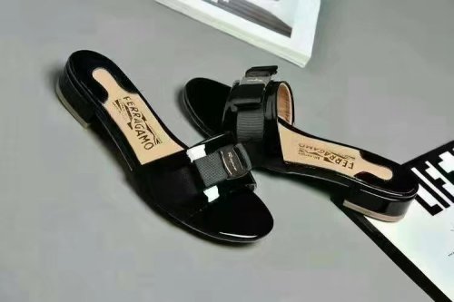 Ferragamo Slipper Women Shoes 006