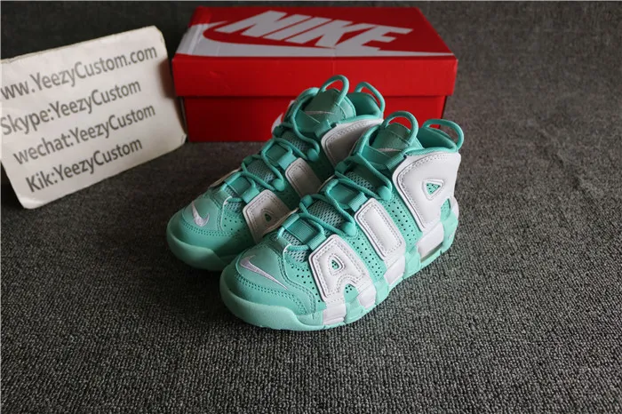 AUTHENTIC NIKE AIR MORE UPTEMPO “ISLAND GREEN”