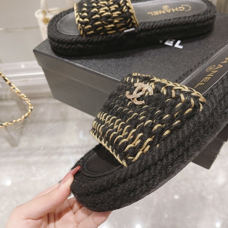 Chanel Slippers Women shoes 0011 (2022)