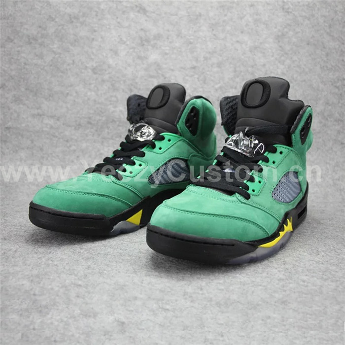 Authentic Air Jordan 5 “Oregon Ducks”