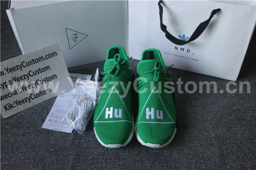 Authentic Pharrell x adidas NMD Human Race Green
