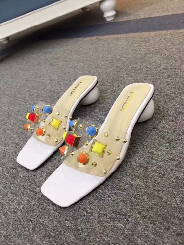 Fendi Slipper Women Shoes 0023
