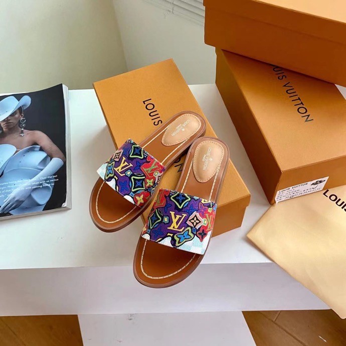 LV Slipper Women Shoes 0033（2021）