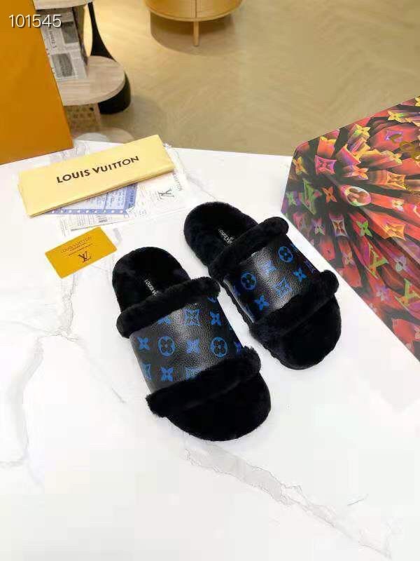 LV Hairy slippers 0023 (2021)