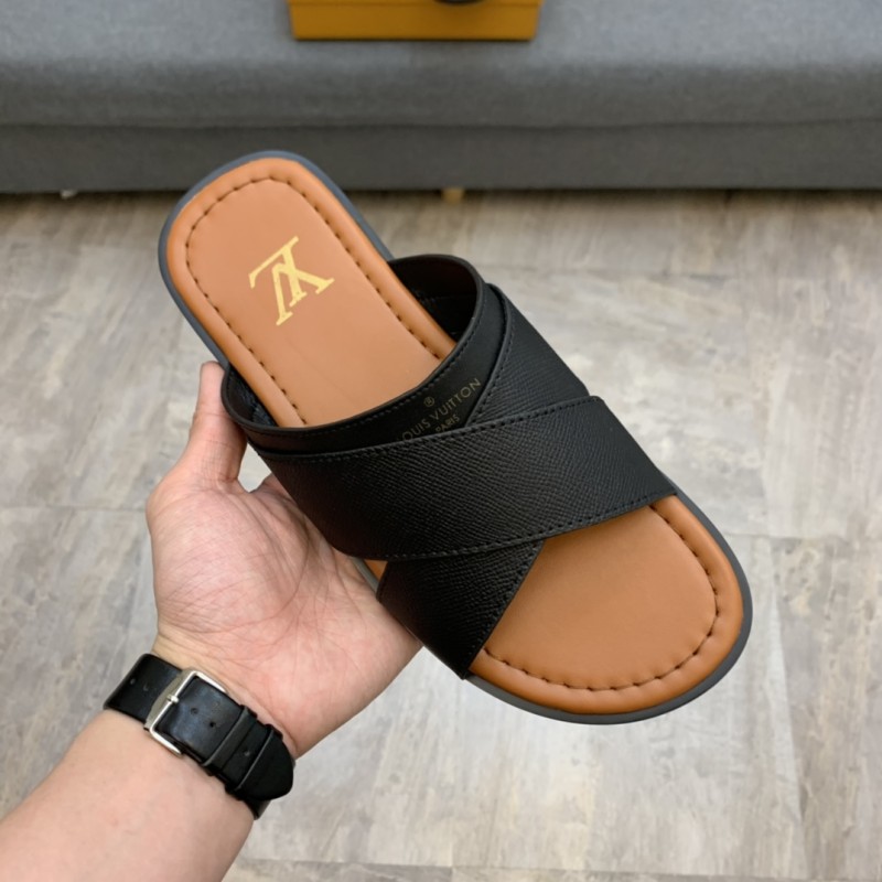 LV Slipper men Shoes 0062（2021）