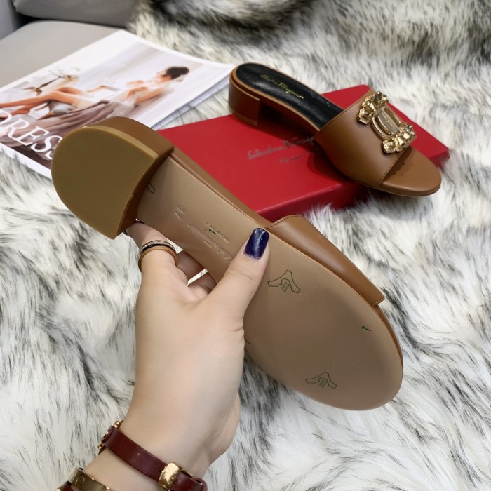 Ferragamo Slippers Women shoes 0013（2021）