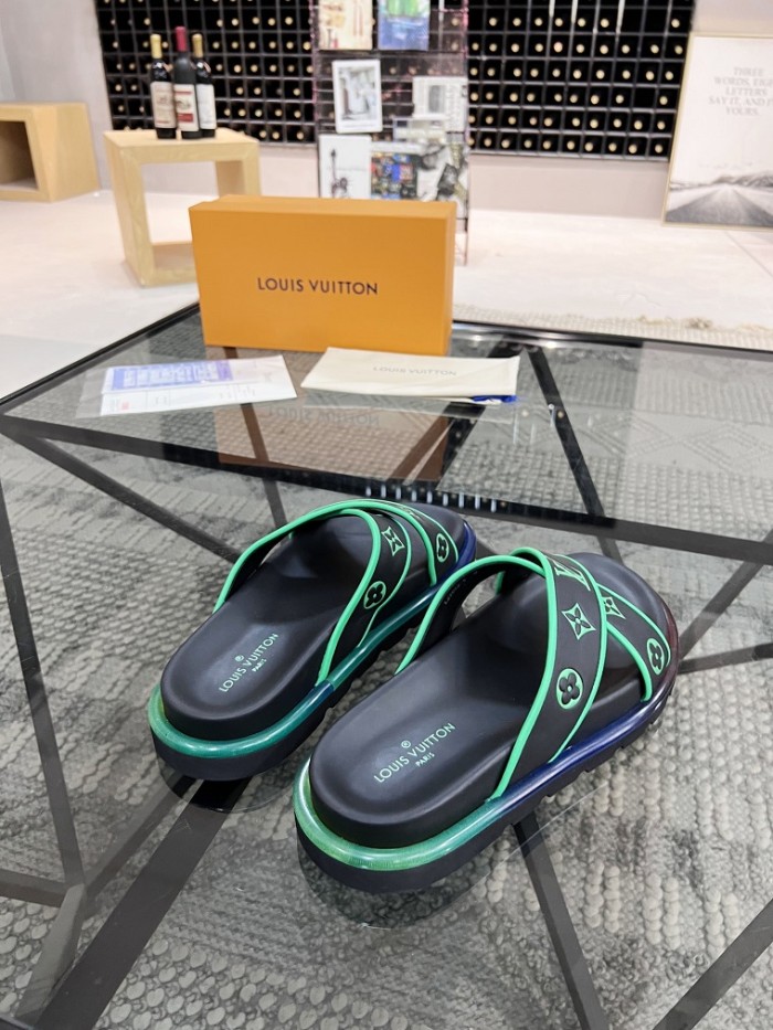 LV Slipper Men Shoes 0046（2022）