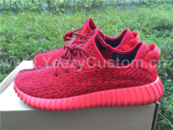 Authentic Adidas Yeezy Boost 350  Red