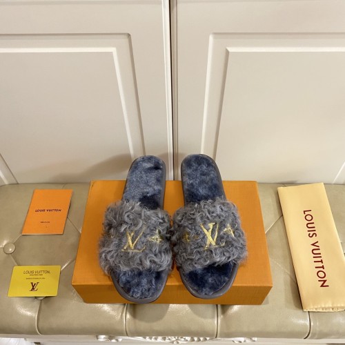 LV Hairy slippers 0032 (2021)