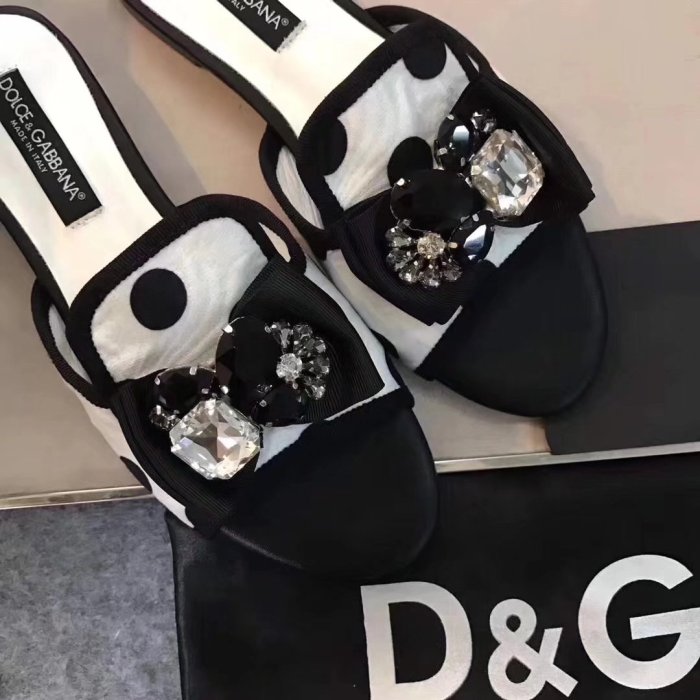 Dolces & Gabbana Slipper Women Shoes 0019
