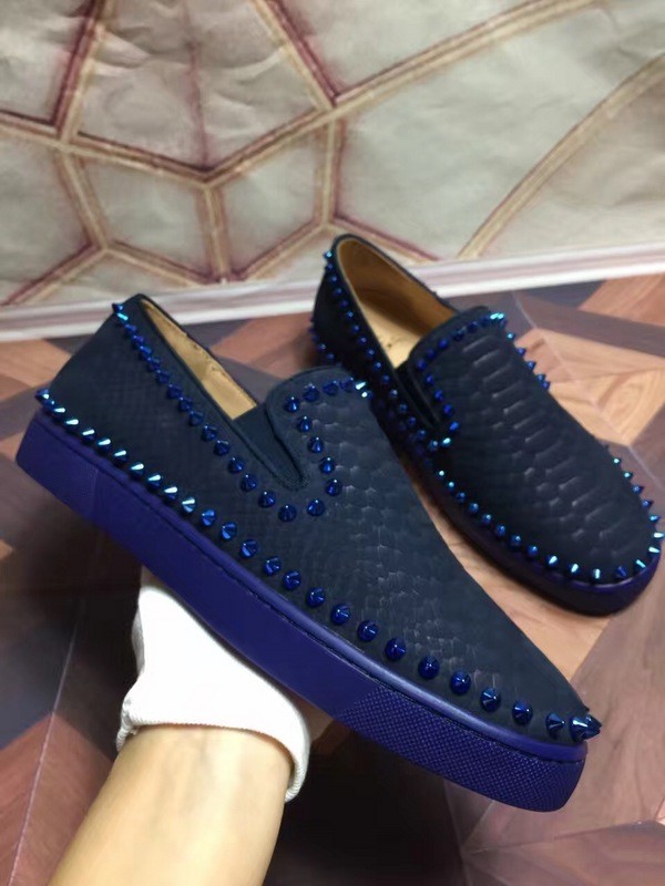 Super High End Christian Louboutin Flat Sneaker Low Top(With Receipt) - 0054
