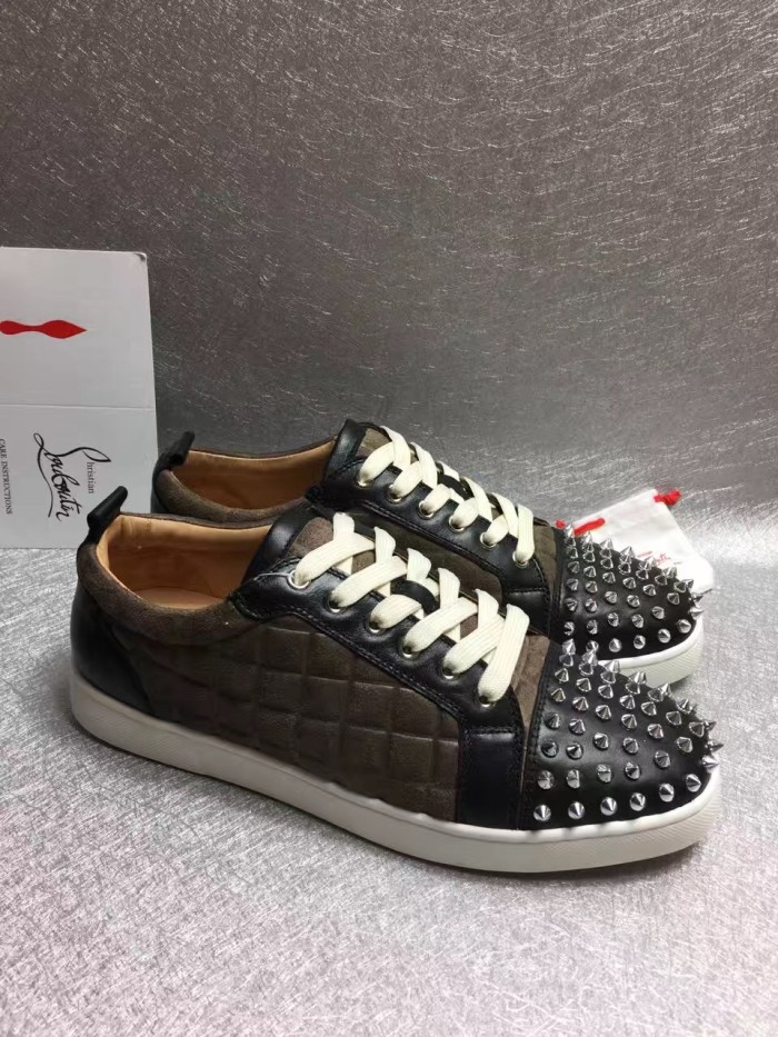 Super High End Christian Louboutin Flat Sneaker Low Top(With Receipt) - 0125