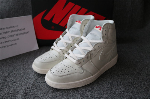 Authentic Air Jordan 1 OG Retro  Sail