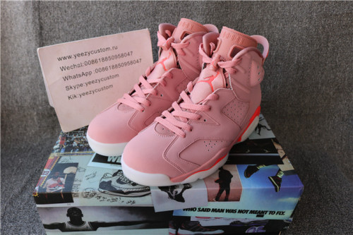 Authentic Air Jordan 6 Millennial Pink
