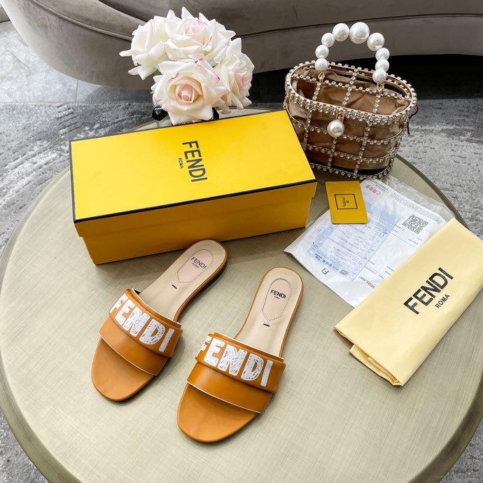 Fendi Slippers Women Shoes 0039（2021）