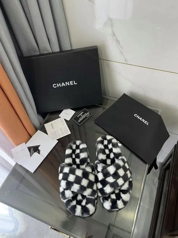 Chanel Hairy slippers 0031 (2021)