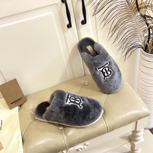 Burberry Hairy slippers 004 (2021)