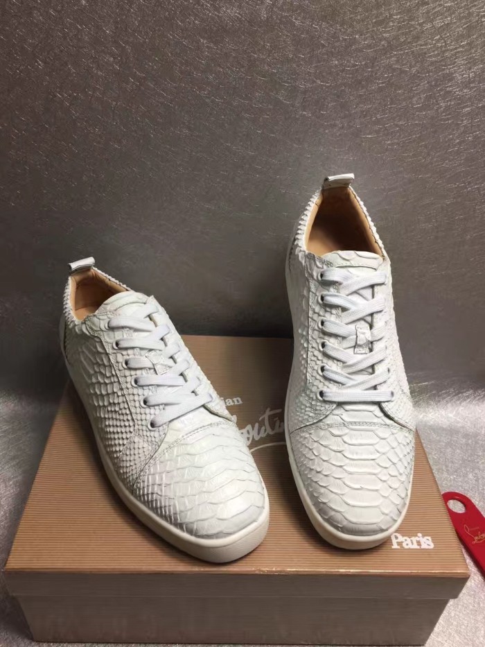 Super High End Christian Louboutin Flat Sneaker Low Top(With Receipt) - 0105