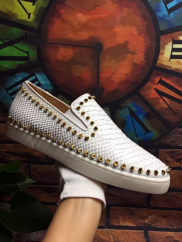 Super High End Christian Louboutin Flat Sneaker Low Top(With Receipt) - 0062