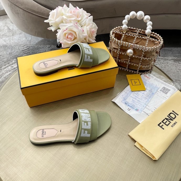 Fendi Slippers Women Shoes 0037（2021）