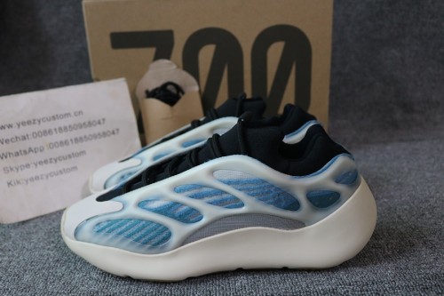 Authentic Adidas Yeezy 700 V3 Kyanite Men Shoes