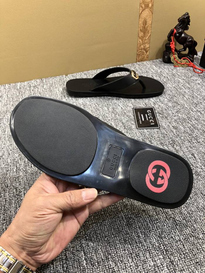 Gucci Slipper men Shoes 0014（2021)