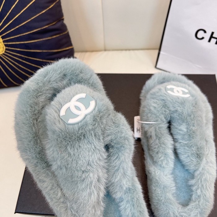 Chanel Hairy slippers 001 (2022)