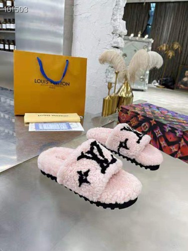 LV Hairy slippers 0024 (2021)