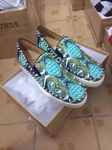 Super High End Christian Louboutin Flat Sneaker Low Top(With Receipt) - 0093