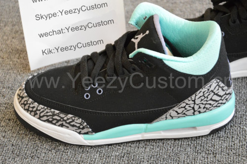 Authentic Air Jordan 3 Green