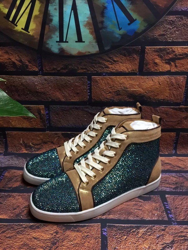 Super High End Christian Louboutin Flat Sneaker High Top(With Receipt) - 0128