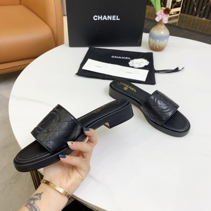 Chanel Slipper Women Shoes 0065（2021）