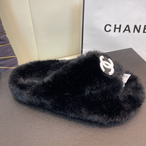 Chanel Hairy slippers 008 (2022)