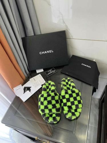 Chanel Hairy slippers 0027 (2021)
