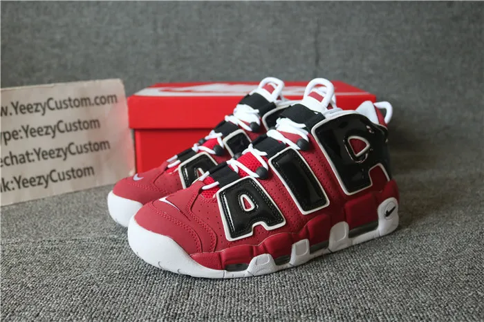 Authentic Nike AIR MORE UPTEMPO '96  BULLS Men AND GS
